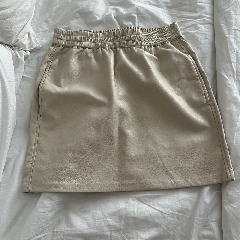 Leather Skirt